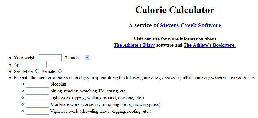 weight-loss-calorie-calculator