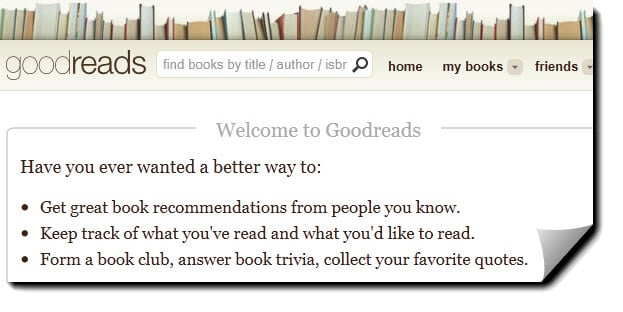 google ebooks affilate setup goodreads