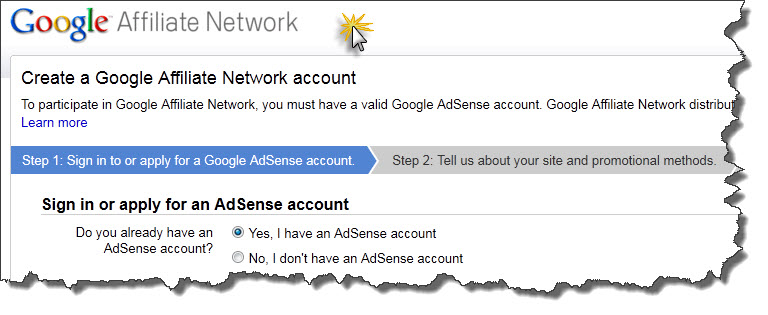 google ebooks affilate setup