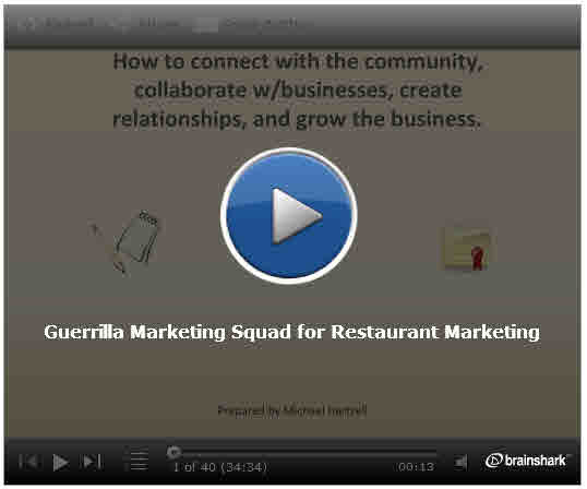 guerrilla marketing squad