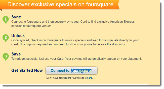 foursquare americanexpress 2