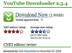free software youtube dowloader