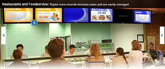 restaurant digital menus