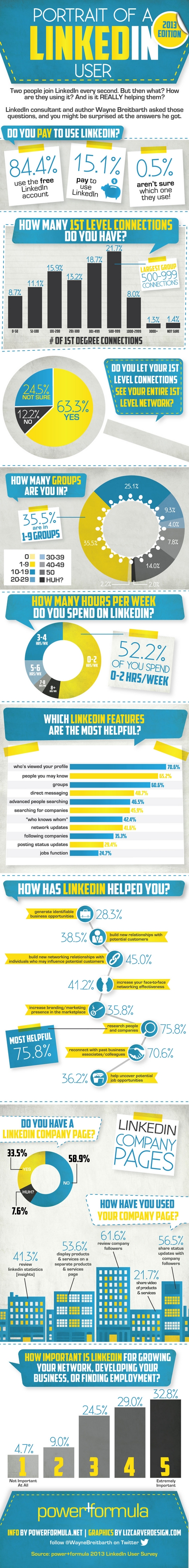 Linkedin Infographic 2013