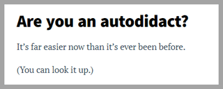 are-you-an-autodidact