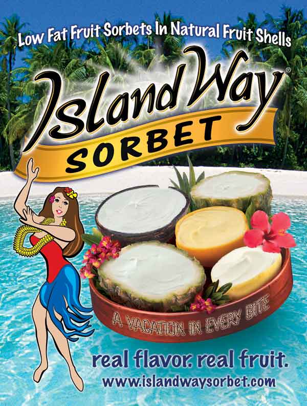Restaurant Marketing Treats with Island Way Sorbet