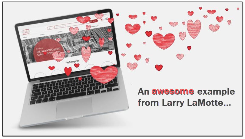 This is how you use LinkedIn - Example by Larry LaMotte
